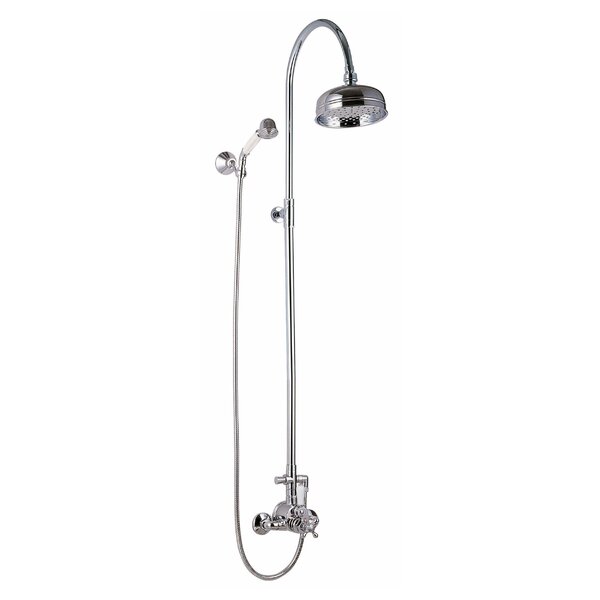 Belfry Bathroom Hockett Thermostatic Shower With Adjustable Shower Head